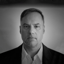 Portrait of Evan Haney, current President of the Engelmann Foundation